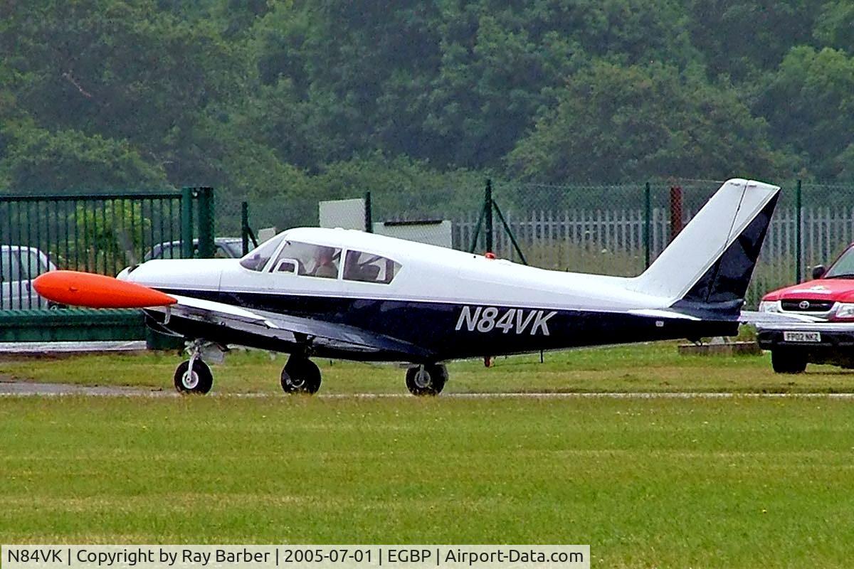 N84VK, Piper PA-24-250 Comanche C/N 24-1492, Piper PA-24-250 Comanche [24-1492] Kemble~G 01/07/2005