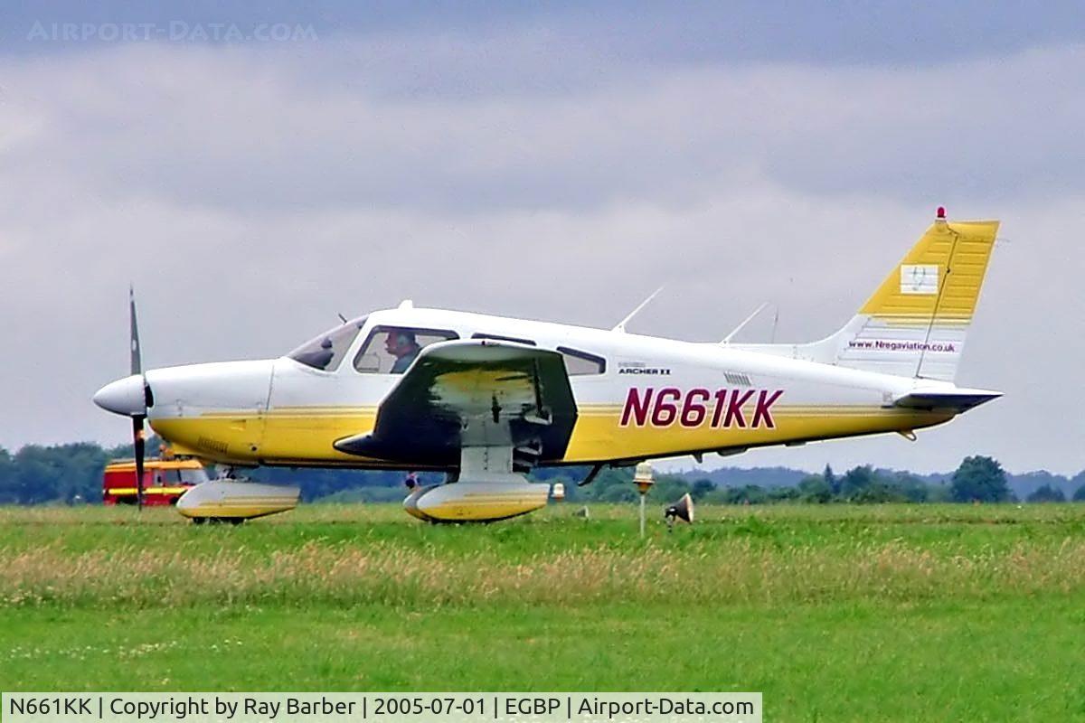 N661KK, 1987 Piper PA-28-181 Archer II C/N 2890028, Piper PA-28-181 Archer II [2890028] Kemble~G 01/07/2005