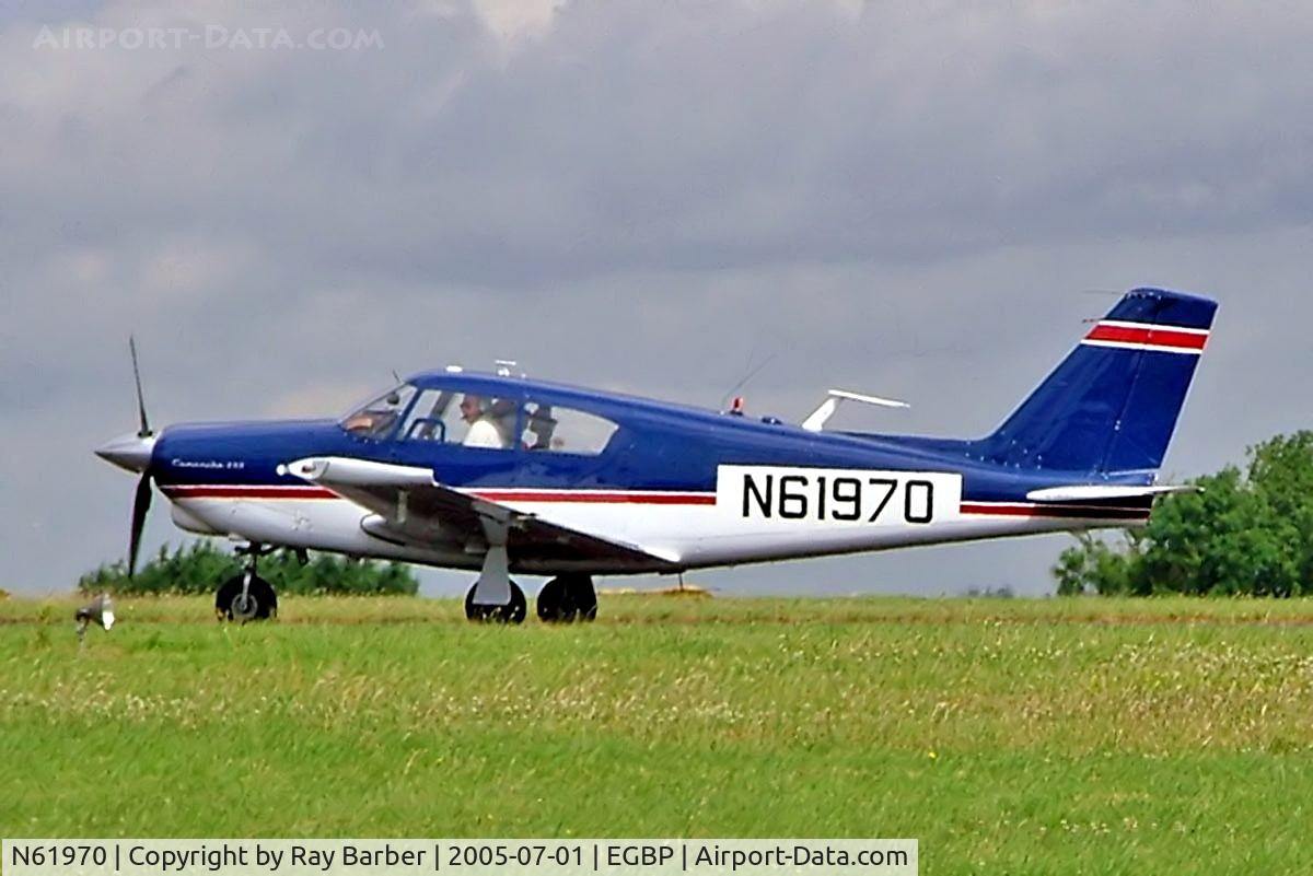 N61970, 1963 Piper PA-24-250 Comanche C/N 243364, Piper PA-24-250 Comanche [24-3364] Kemble~G 01/07/2005
