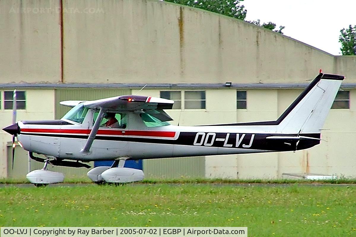 OO-LVJ, 1982 Reims FA152 Aerobat C/N 0378, R/Cessna FA.152 Aerobat [0378] Kemble~G 02/07/2005