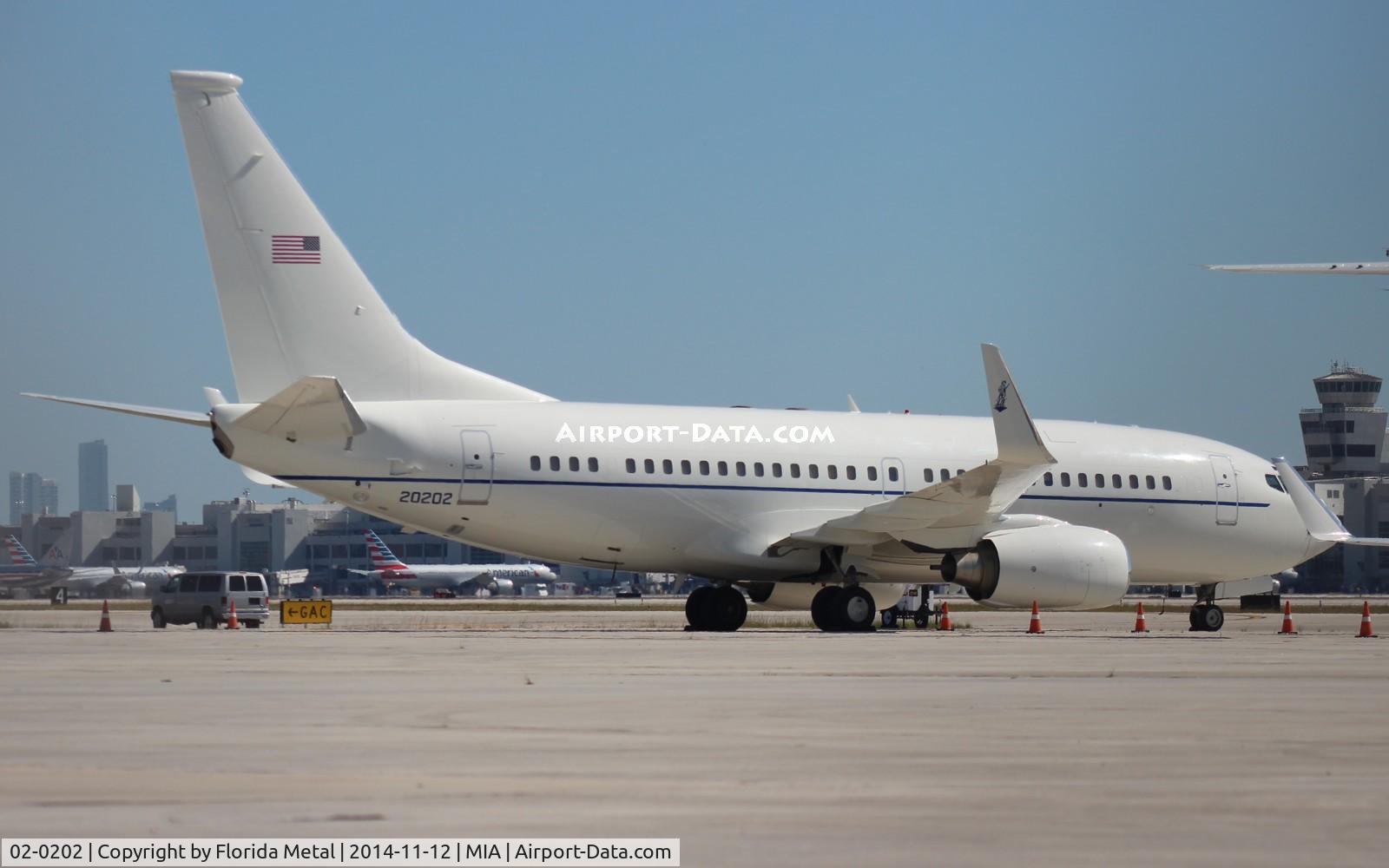 02-0202, 2002 Boeing C-40C Clipper (737-7BC BBJ) C/N 30753, C-40C Clipper