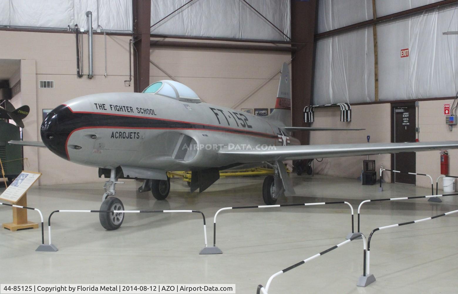 44-85125, 1945 Lockheed P-80A-1-LO Shooting Star C/N 080-1148, P-80 Shooting Star