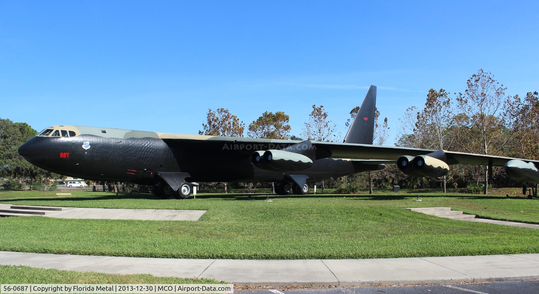 56-0687, 1956 Boeing B-52D Stratofortress C/N 464058, B-52D