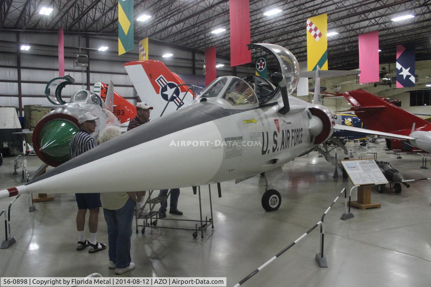 56-0898, Lockheed F-104C Starfighter C/N 383-1186, F-104C