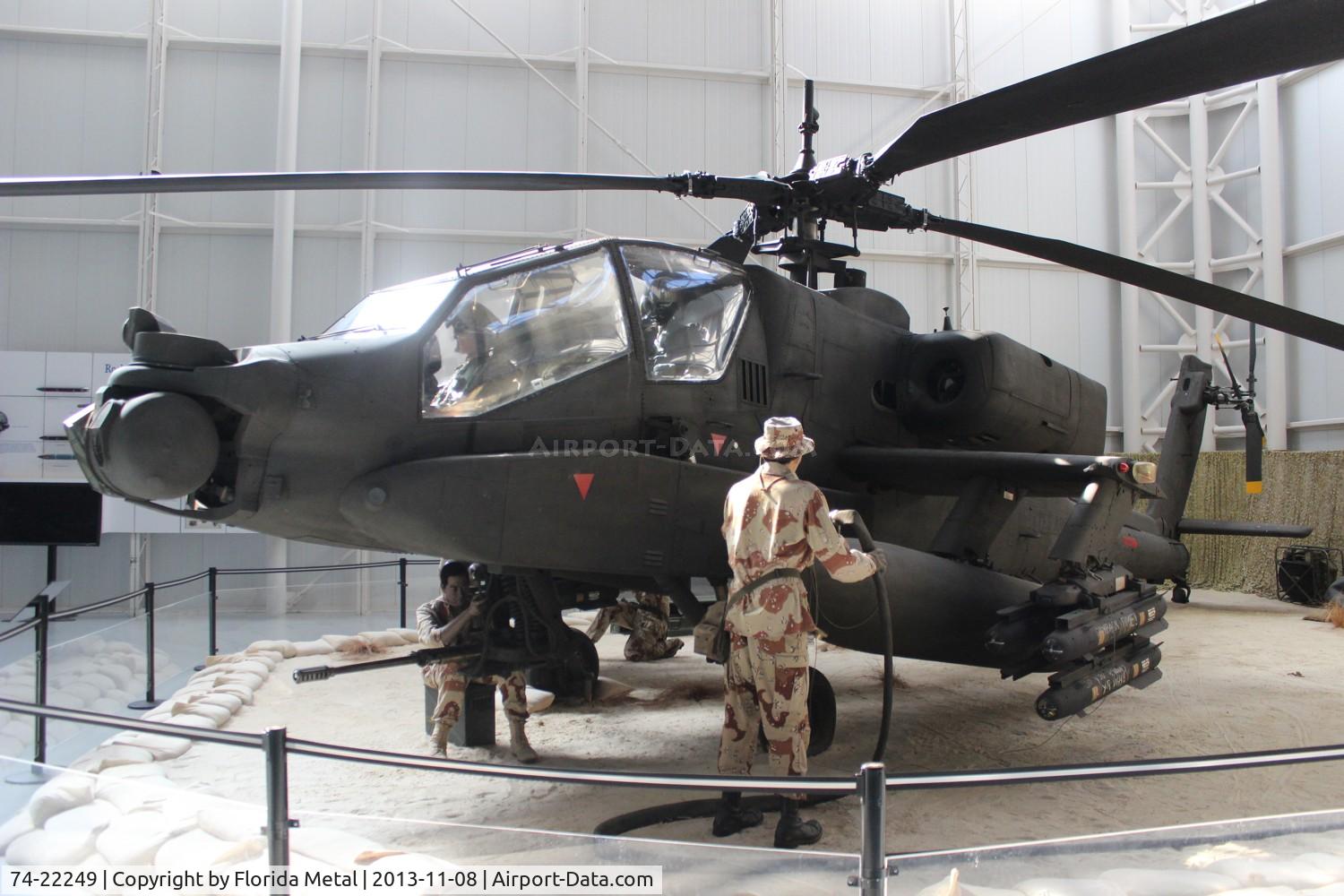 74-22249, 1975 Hughes YAH-64A Apache C/N AV.03, Apache at Army Air Museum