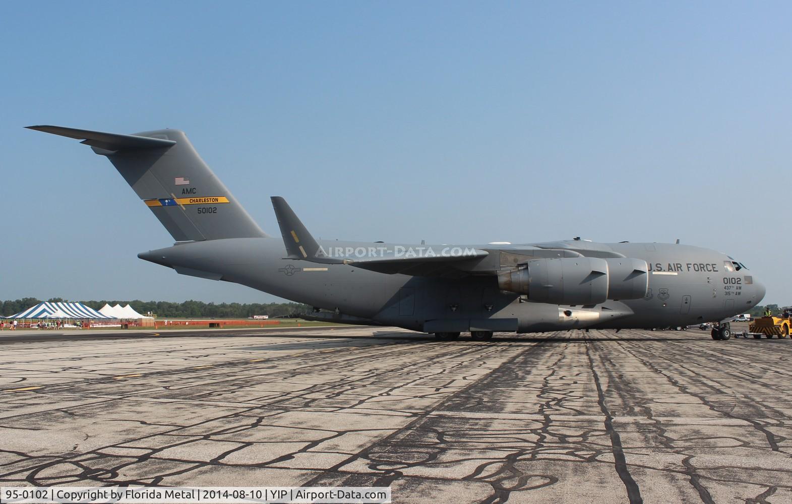 95-0102, 1995 McDonnell Douglas C-17A Globemaster III C/N P-27, C-17A