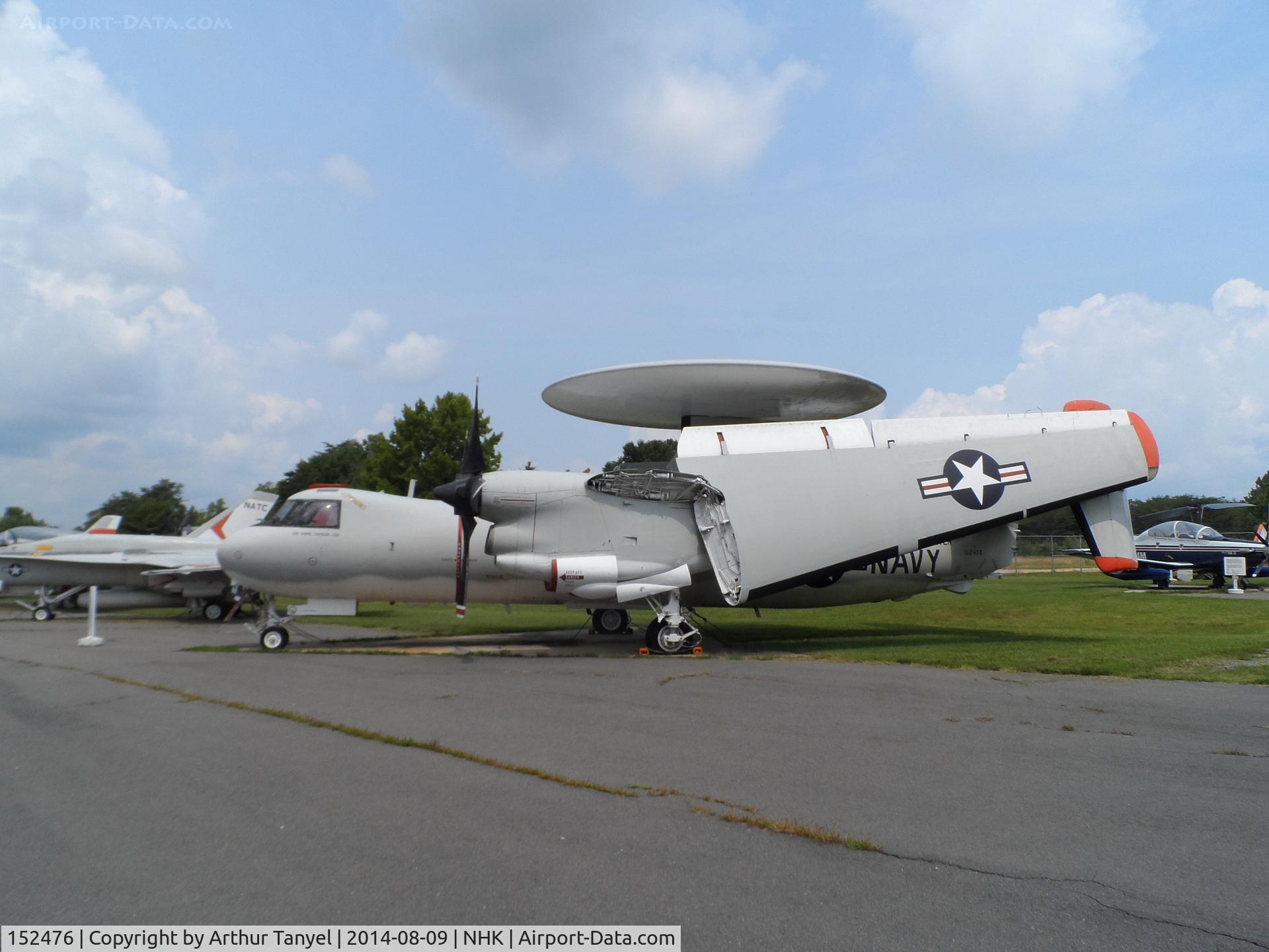 152476, Grumman E-2B Hawkeye C/N 46, On display @ the Patuxent River Naval Air Museum