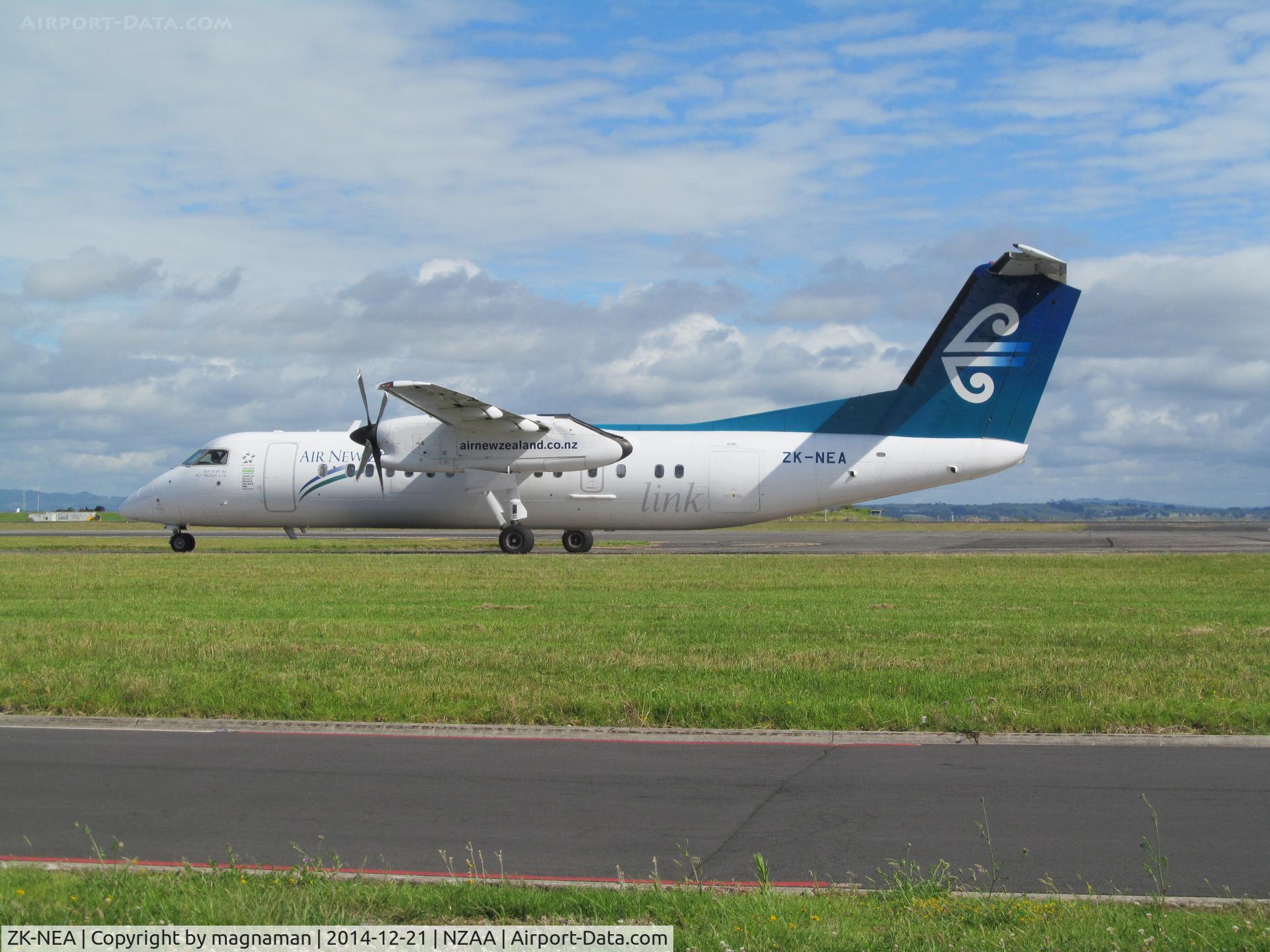 ZK-NEA, 2005 De Havilland Canada DHC-8-311 Dash 8 C/N 611, taxying for departure