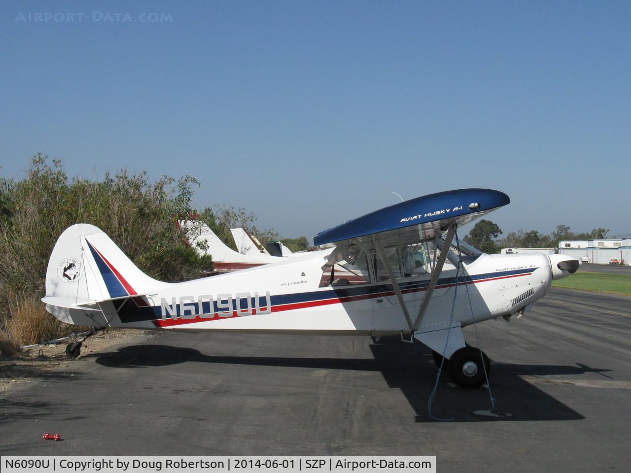 N6090U, 1995 Aviat A-1 Husky C/N 1300, 1995 Aviat A-1 HUSKY, Lycoming O-360-A1D 180 Hp