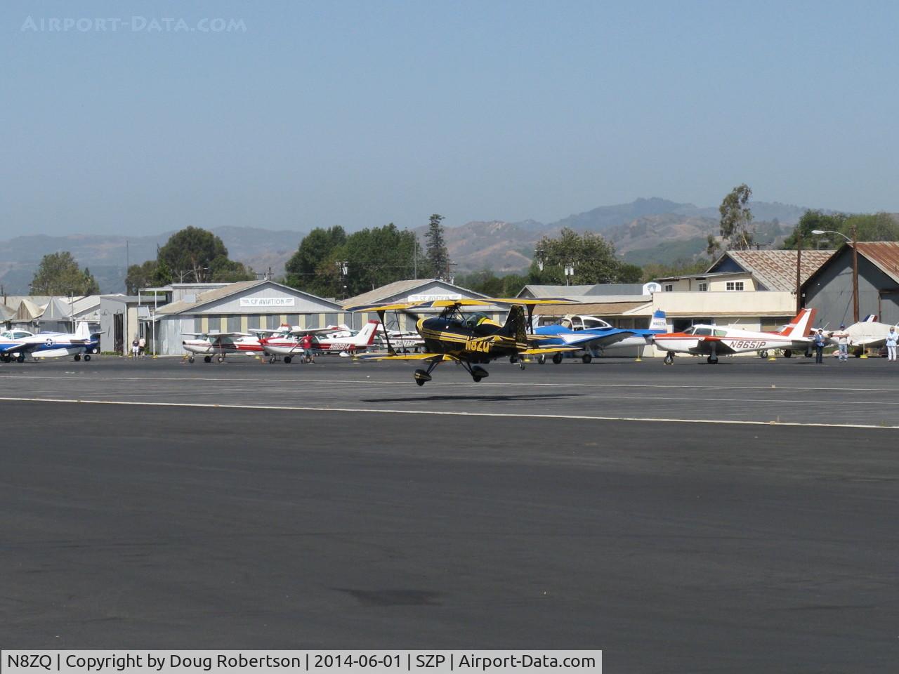 N8ZQ, 1999 Aviat Pitts S-2C Special C/N 6024, 1999 Aviat PITTS S-2C SPECIAL, Lycoming AEIO-540 260 Hp, landing Rwy 22