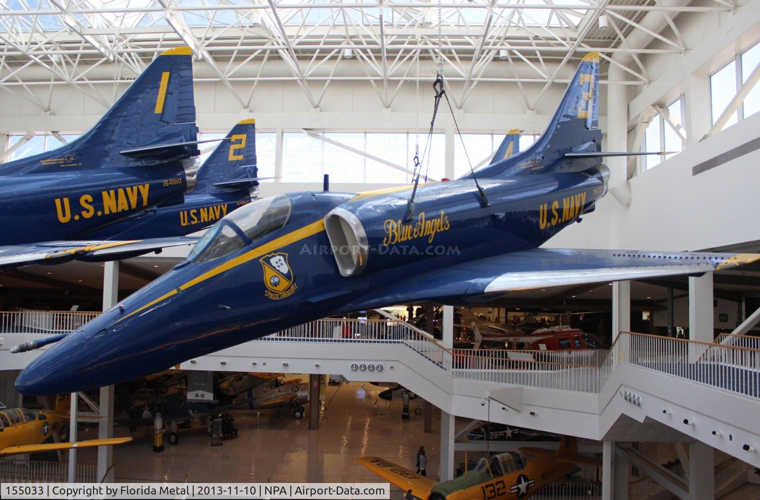 155033, Douglas A-4F Skyhawk C/N 13849, Blue Angels A-4F