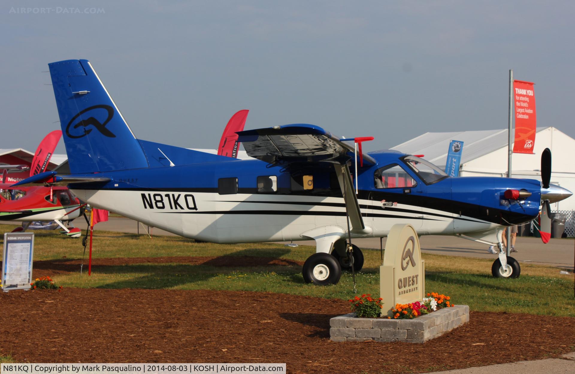 N81KQ, 2012 Quest Kodiak 100 C/N 100-0081, Kodiak 100