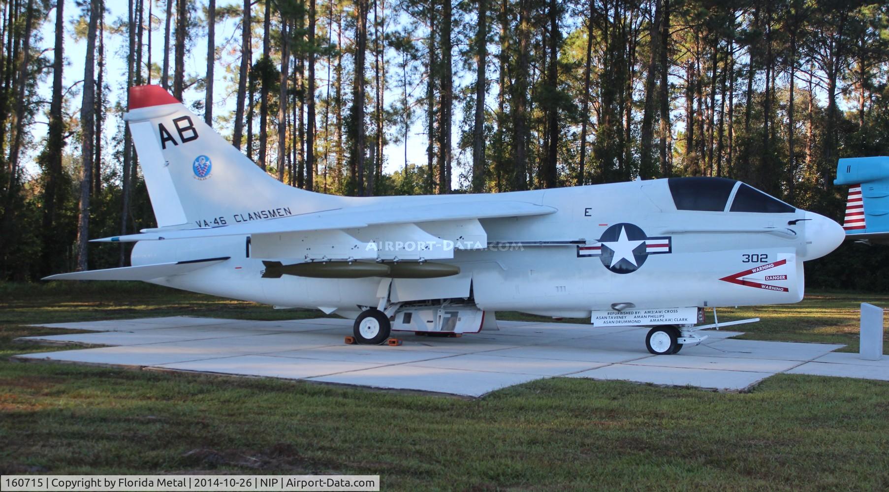 160715, LTV A-7E Corsair II C/N E-548, A-7E Corsair II