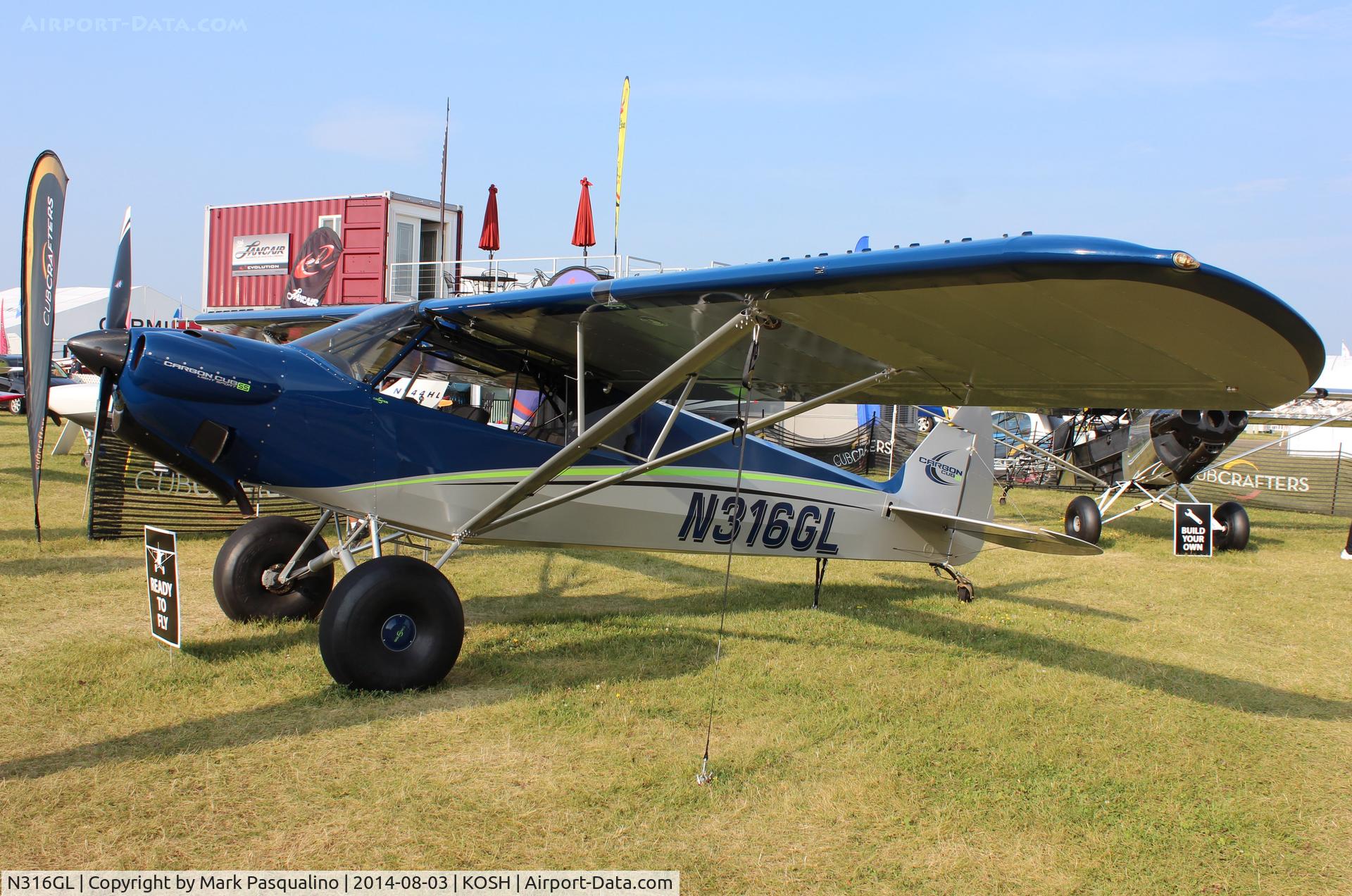 N316GL, 2013 Cub Crafters CC11-160 Carbon Cub SS C/N CC11-00269, Cubcrafters CC11-160