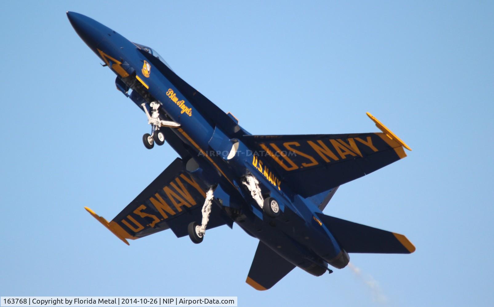163768, 1989 McDonnell Douglas F/A-18C Hornet C/N 0848/C125, Blue Angels