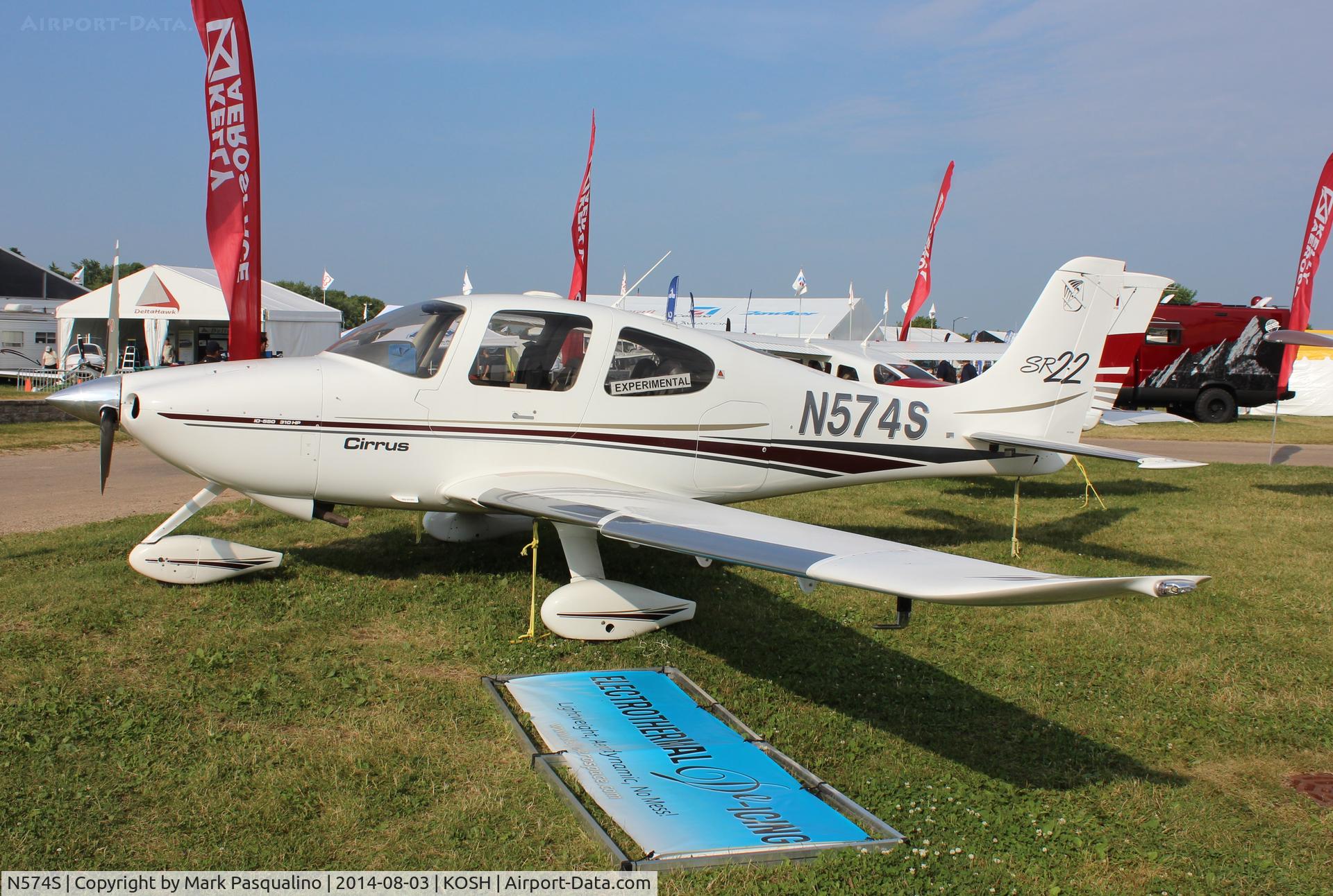 N574S, 2002 Cirrus SR22 C/N 0343, Cirrus SR22