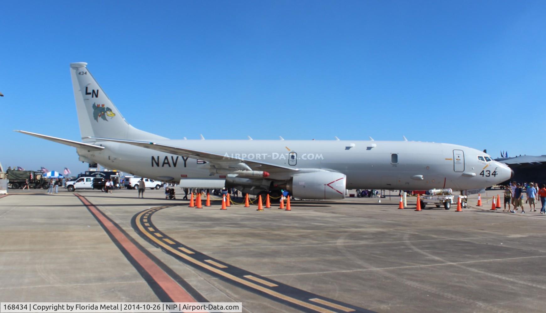 168434, 2012 Boeing P-8A Poseidon C/N 40814, P-8A Poseidon