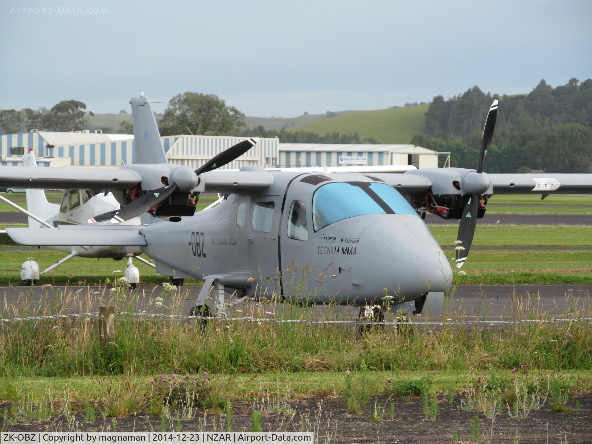 ZK-OBZ, 2011 Tecnam P-2006T C/N 083, Recent import to NZ - ex. VH-OBZ. still has he old 