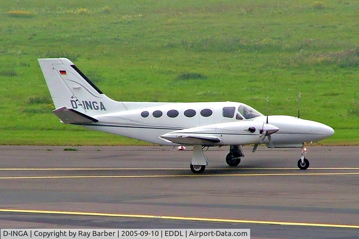 D-INGA, 1980 Cessna 425 Corsair C/N 425-0003, Cessna 425 Conquest I [425-0003] Dusseldorf~D 10/09/2005