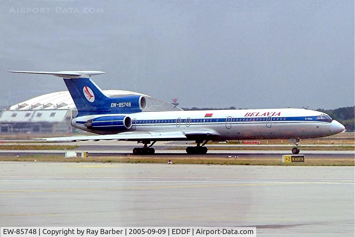 EW-85748, 1992 Tupolev Tu-154M C/N 92A924, Tupolev Tu-154M [92A-924] (Belavia Belarusian Airlines) Frankfurt~D 09/09/2005