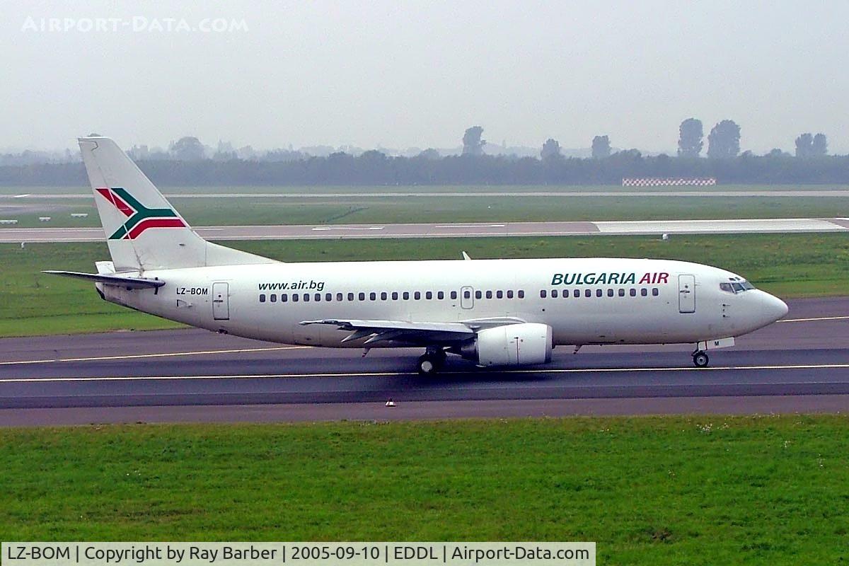 LZ-BOM, 1997 Boeing 737-36Q C/N 29059, Boeing 737-31S [29059] (Bulgaria Air) Dusseldorf~D 10/09/2005