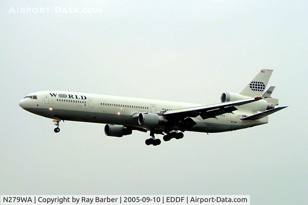 N279WA, 1998 McDonnell Douglas MD-11F C/N 48756, McDonnell-Douglas MD-11F [48756] (World Airways) Frankfurt~D 10/09/2005