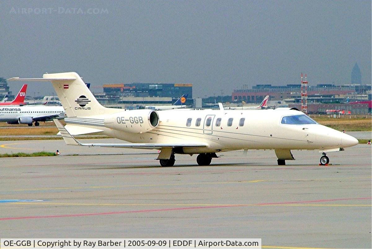 OE-GGB, 2004 Learjet 40 C/N 45-2018, Learjet 40 [45-2018] (Cirrus Air) Frankfurt~D 09/09/2005