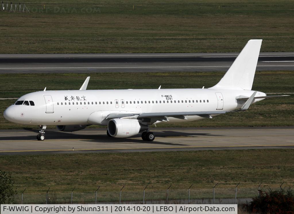 F-WWIG, 2014 Airbus A320-216 C/N 6281, C/n 6281 - To be B-1631