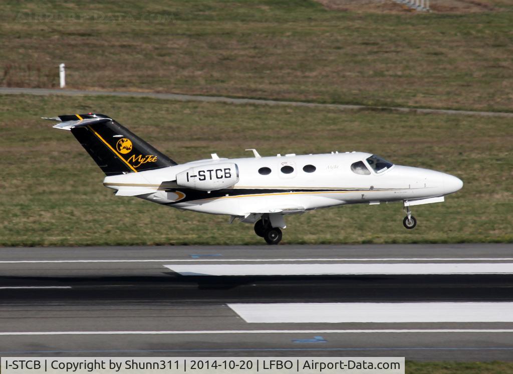 I-STCB, 2010 Cessna 510 Citation Mustang Citation Mustang C/N 510-0330, Landing rwy 14R