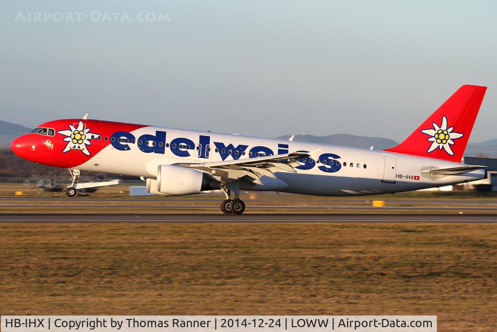 HB-IHX, 1998 Airbus A320-214 C/N 0942, Edelweiss