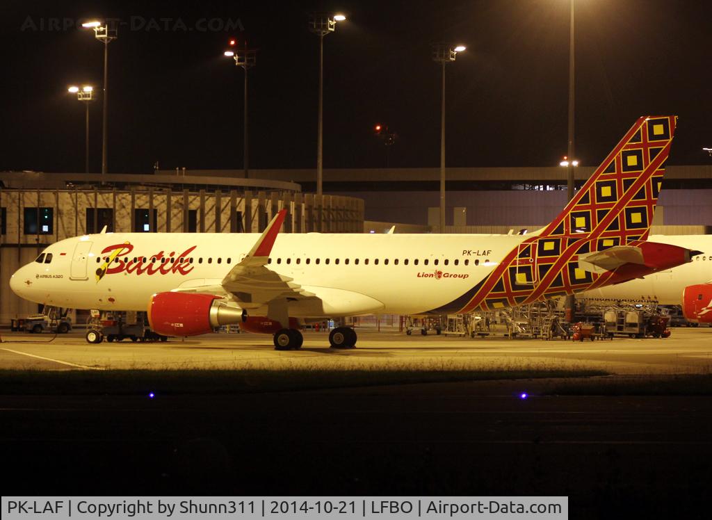 PK-LAF, 2014 Airbus A320-214 C/N 6164, Ready for delivery...