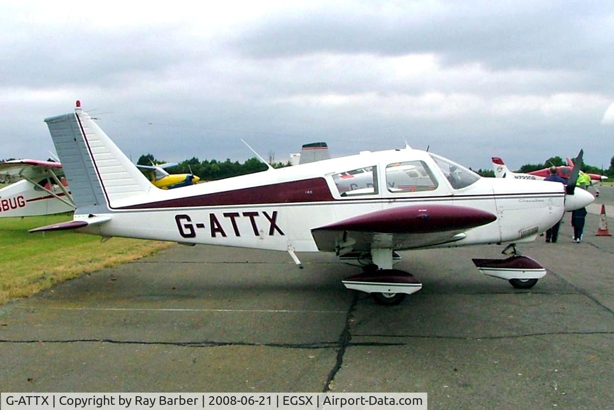 G-ATTX, 1966 Piper PA-28-180 Cherokee C C/N 28-3390, Piper PA-28-180 Cherokee C [28-3390] North Weald~G 21/06/2008