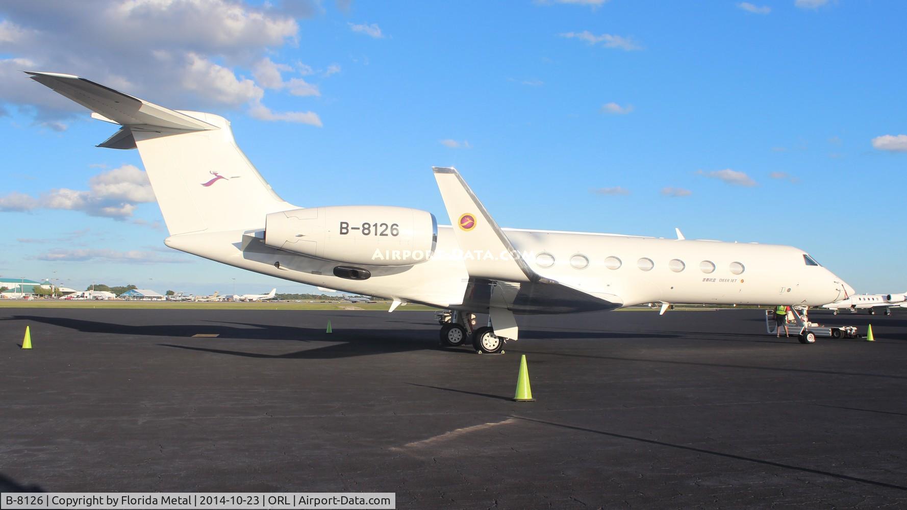 B-8126, Gulfstream Aerospace GV-SP (G550) C/N 5349, Deer Jet China G550 in for NBAA