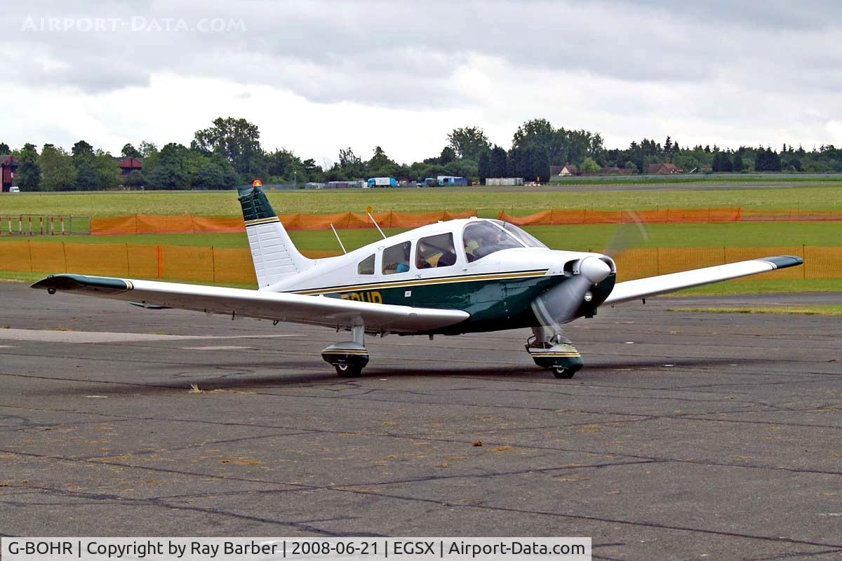 G-BOHR, 1974 Piper PA-28-151 Cherokee Warrior C/N 28-7515245, Piper PA-28-151 Cherokee Warrior [28-7515245] North Weald~G 21/06/2008