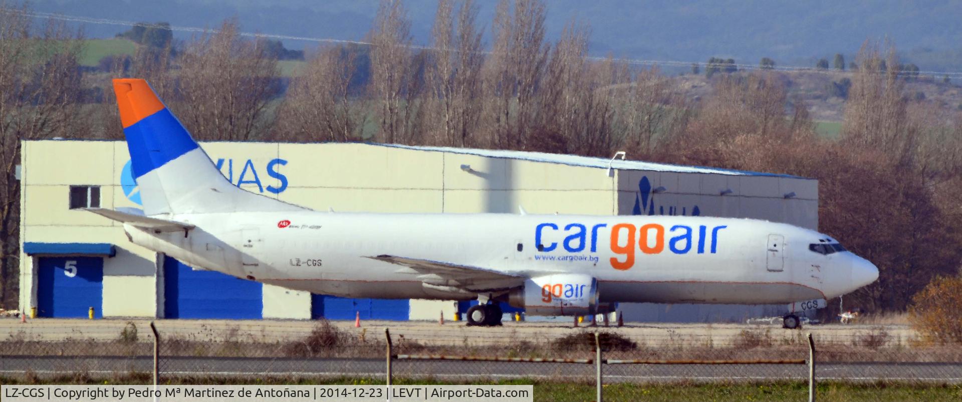 LZ-CGS, 1994 Boeing 737-4Q8(SF) C/N 26306, Foronda Vitoria-Gasteiz - España