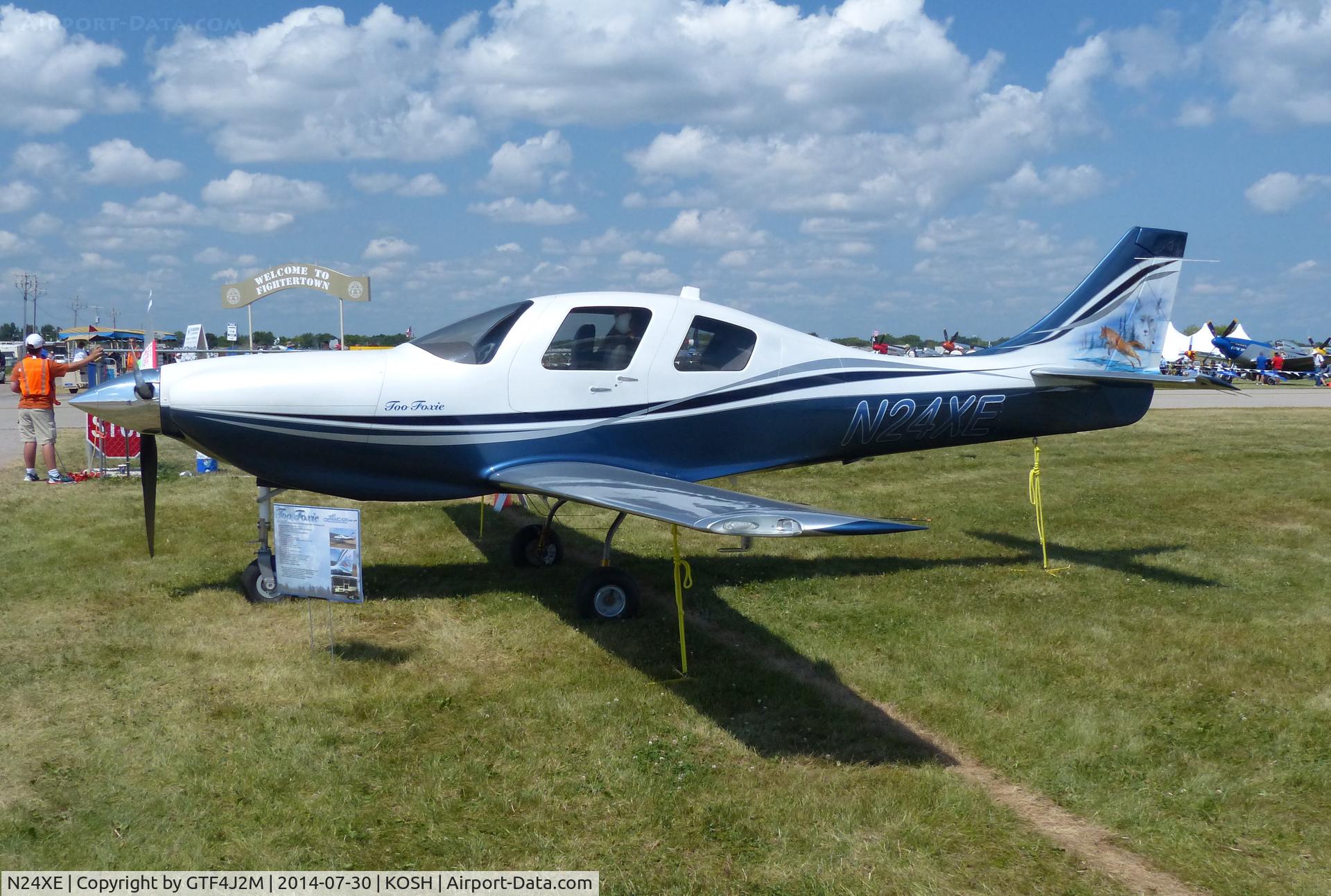 N24XE, 2013 Lancair IV-P C/N LIV-510, N24XE   at Oshkosh 30.7.14
