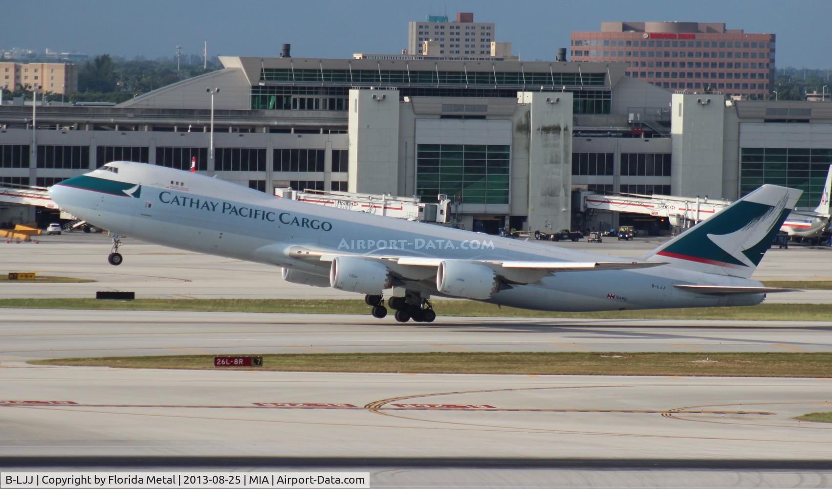 B-LJJ, 2012 Boeing 747-867F/SCD C/N 39246, Cathay Cargo 747-8