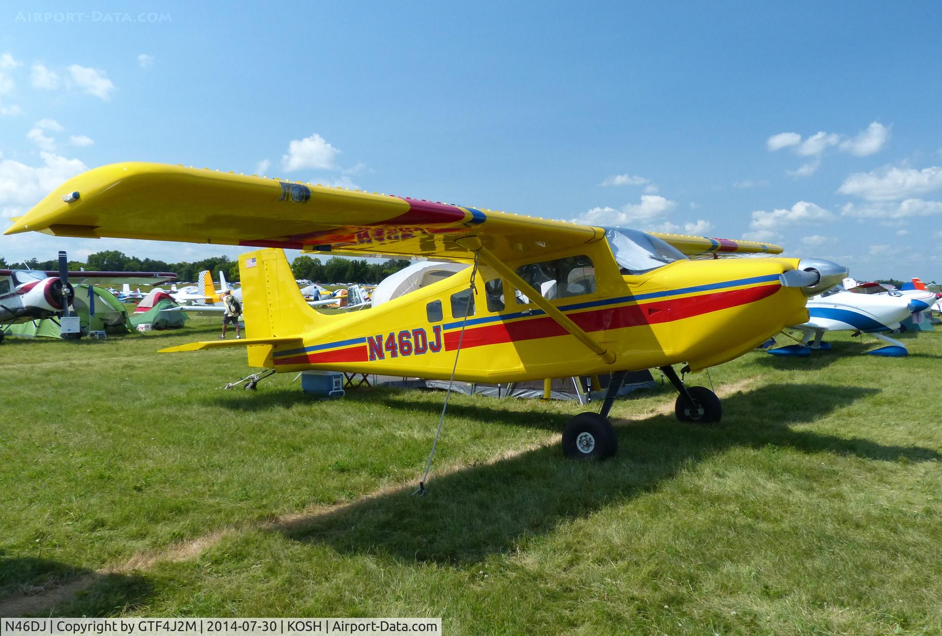 N46DJ, 2012 Murphy SR2500 Super Rebel C/N 144SR, N46DJ   at Oshkosh 30.7.14
