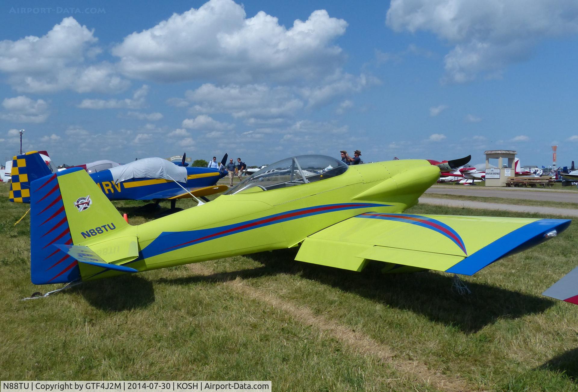 N88TU, 2013 Vans RV-4 C/N 2956, N88TU   at Oshkosh 30.7.14
