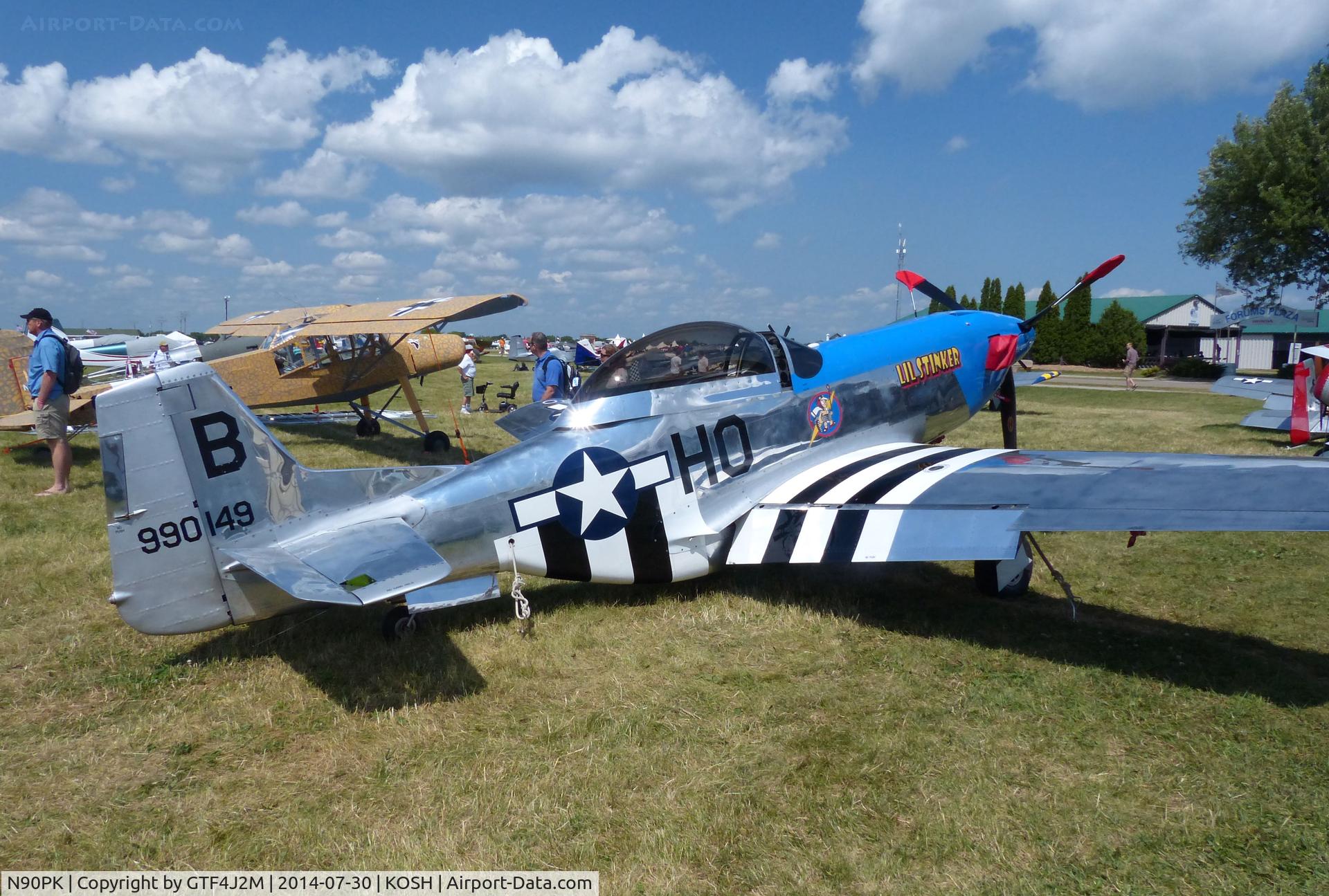 N90PK, 1999 Stewart 51 S-51D Mustang C/N 149, N90PK 