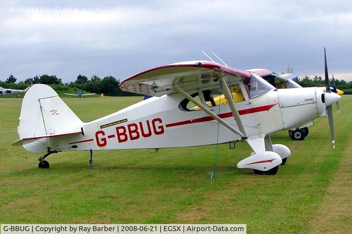 G-BBUG, 1949 Piper PA-16 Clipper C/N 16-29, Piper PA-16 Clipper [16-29] North Weald~G 21/06/2008
