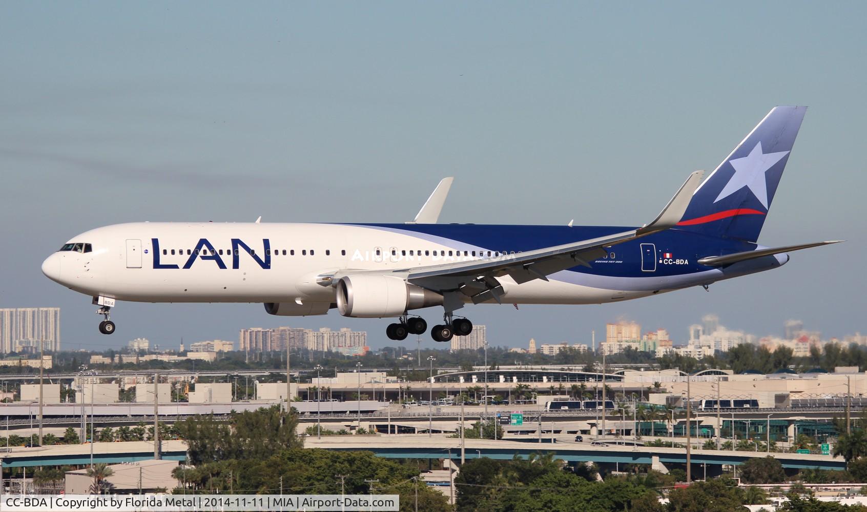 CC-BDA, 2011 Boeing 767-316/ER C/N 40798, LAN Peru