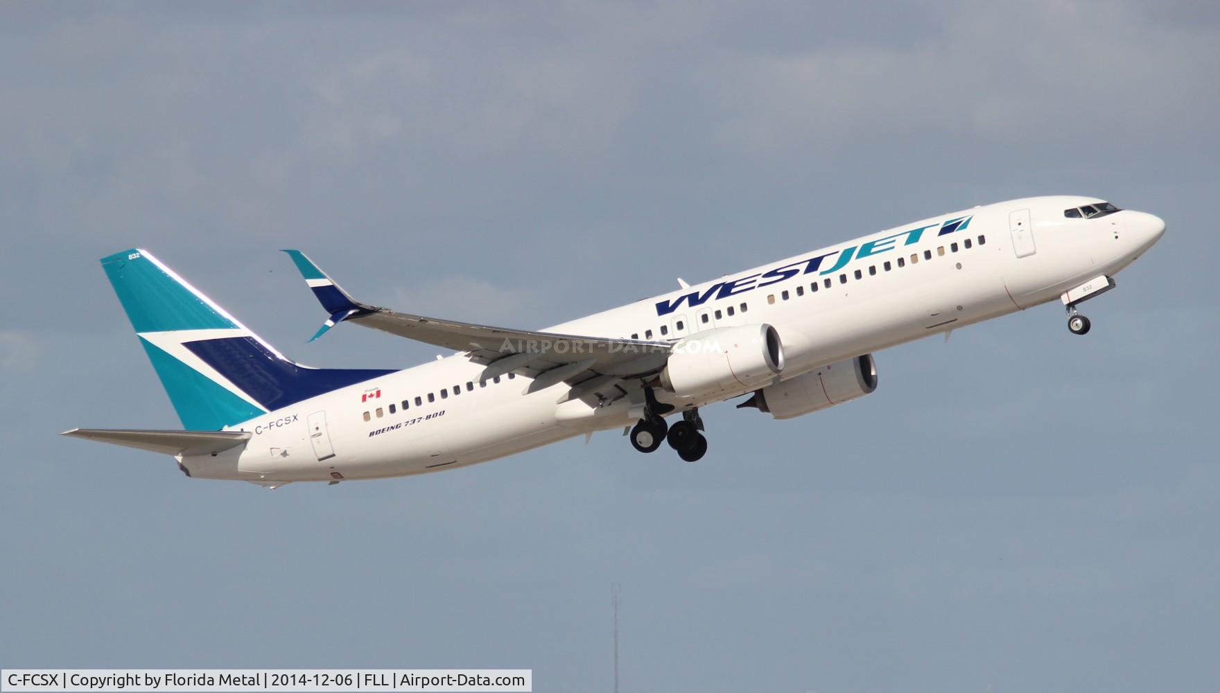 C-FCSX, 2014 Boeing 737-8CT C/N 60126, West Jet 737-800