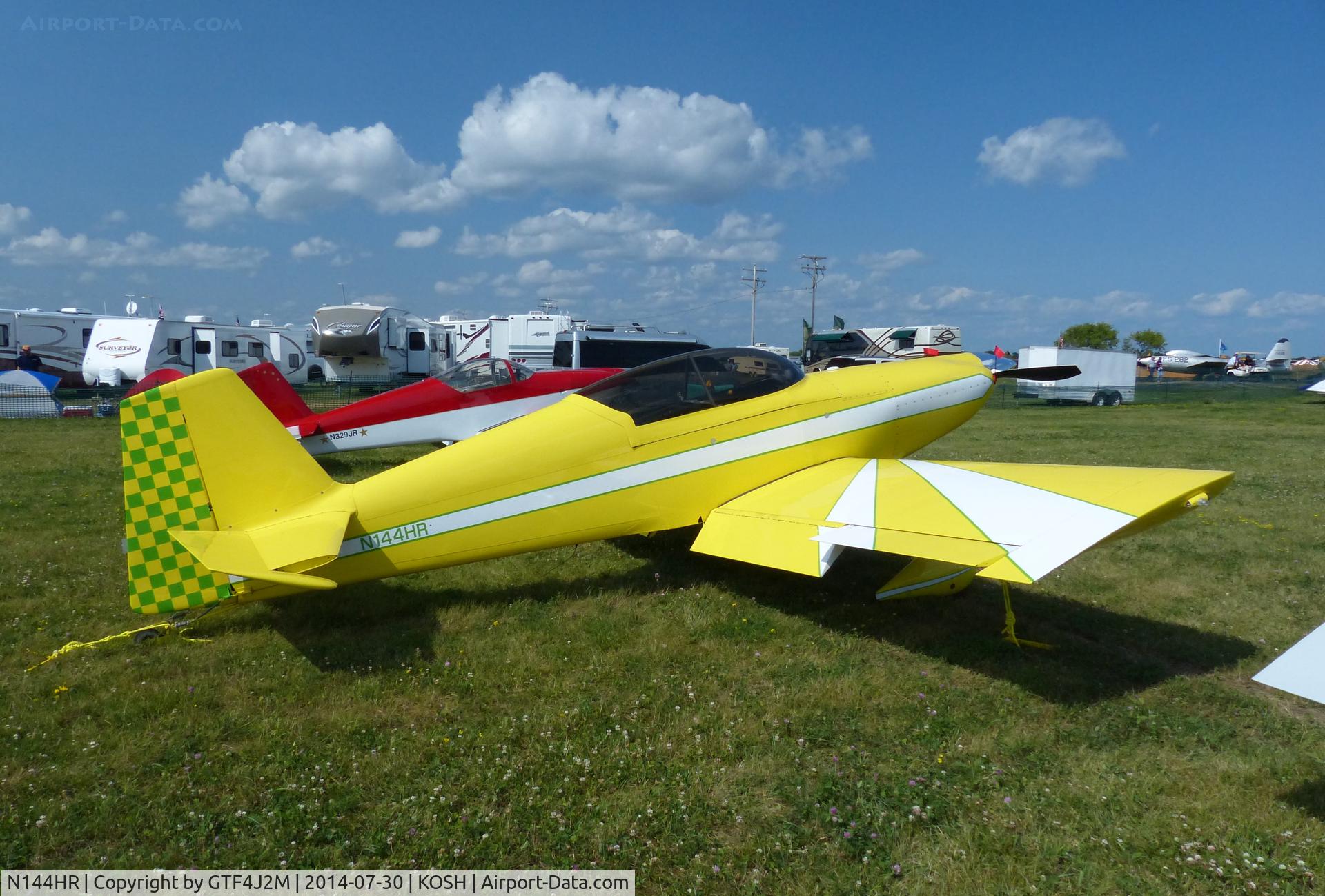 N144HR, 2005 Vans RV-4 (Harmon Rocket ll) C/N 153, N144HR   at Oshkosh 30.7.14