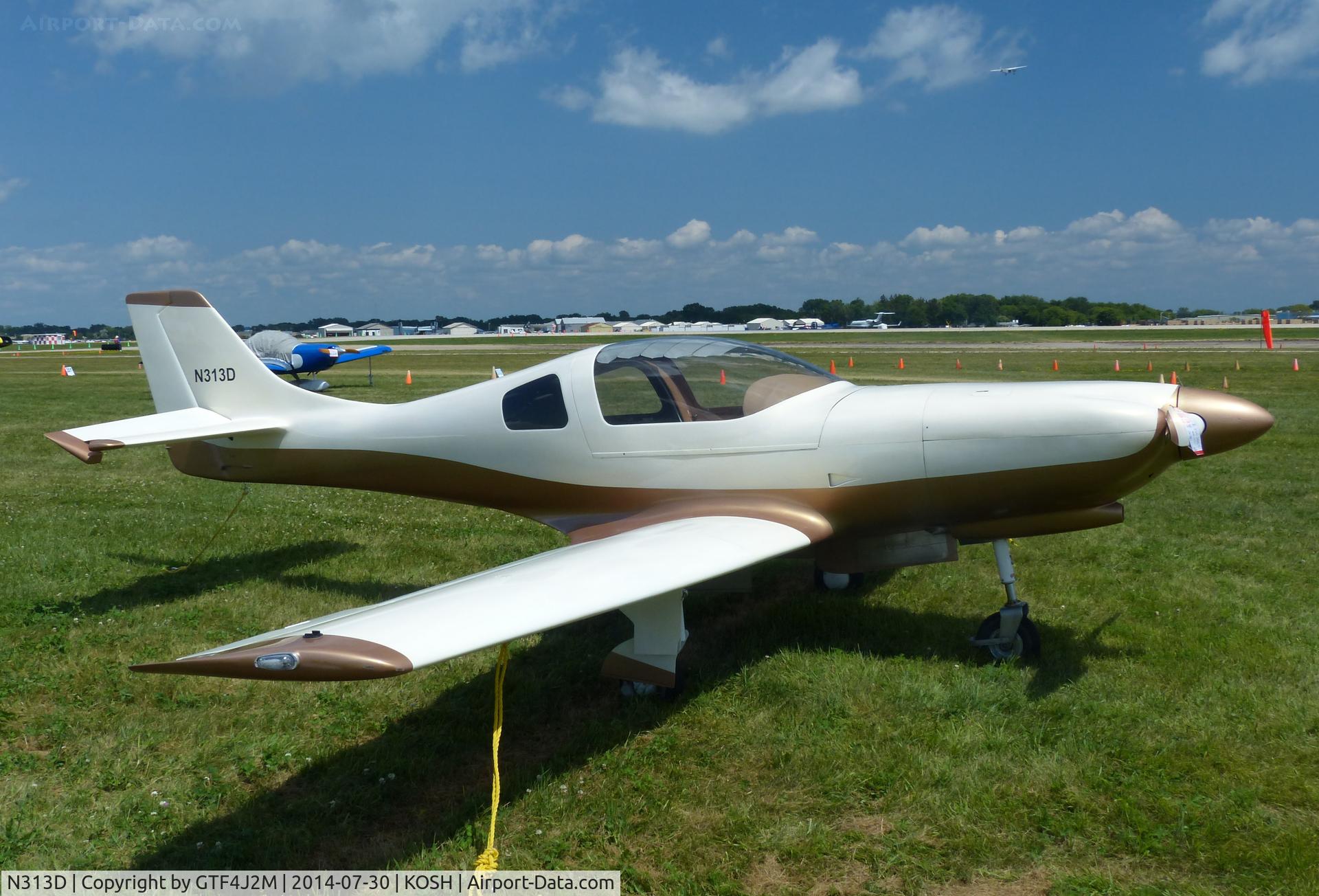 N313D, 2013 Lancair 360 C/N 299A-320-61, N313D  at Oshkosh 30.7.14