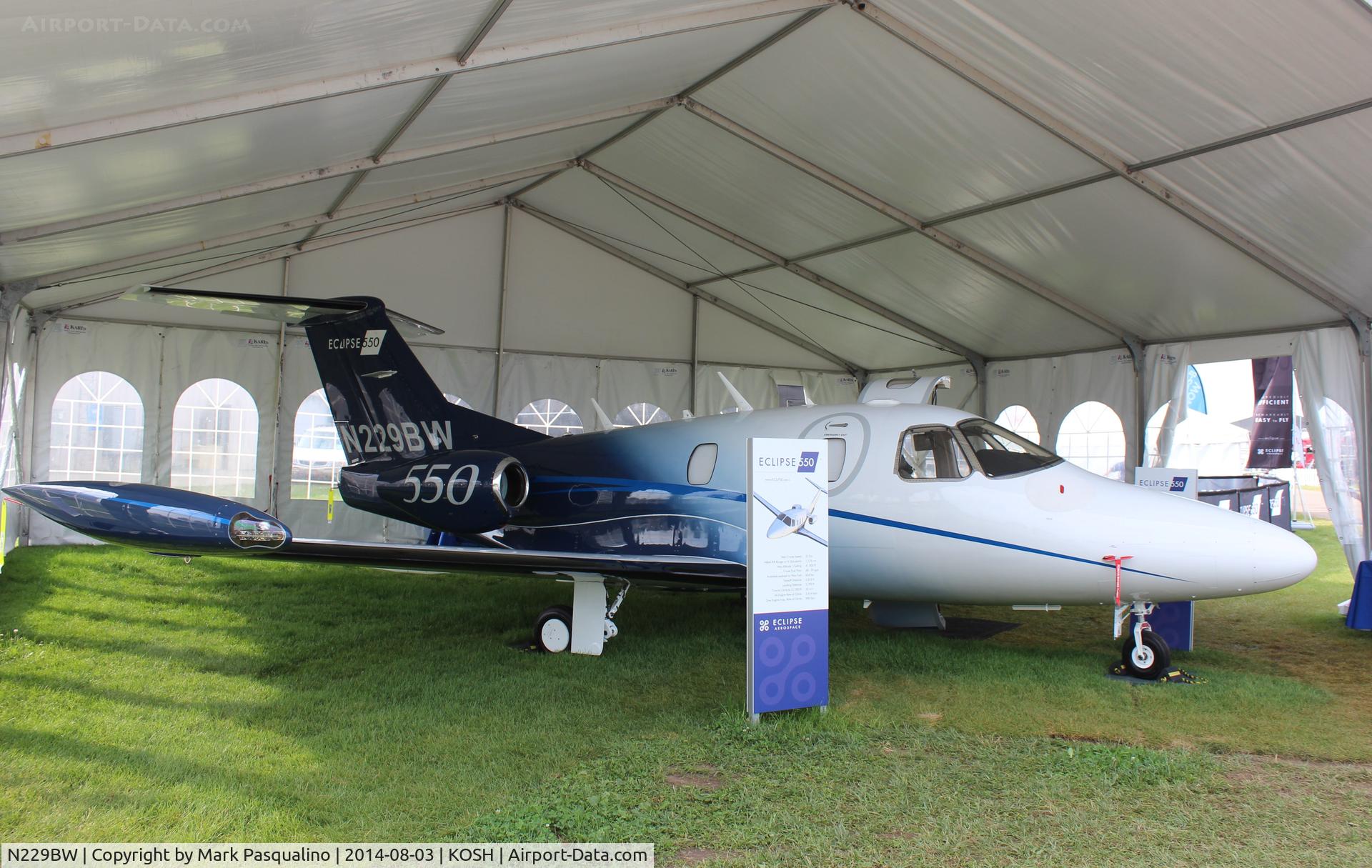N229BW, 2013 Eclipse Aviation Corp EA550 C/N 550-0264, Eclipse 550