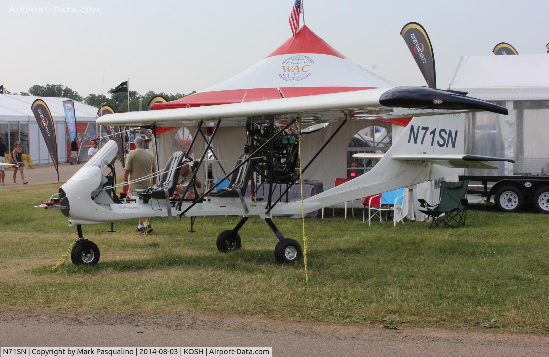 N71SN, 2014 World Aircraft Co WA-3 C/N 3061421101, World Aircraft WA-3