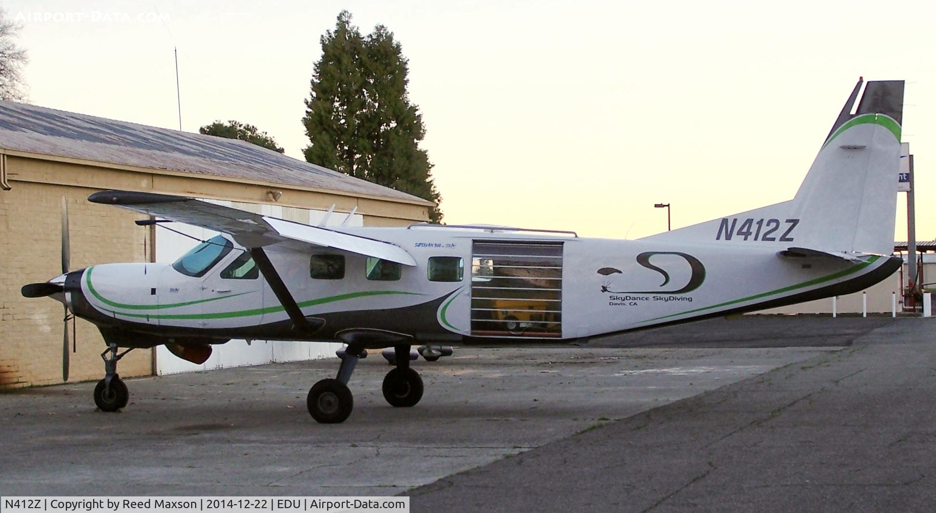 N412Z, 1989 Cessna 208B C/N 208B0148, Servicing at Davis Air Repair