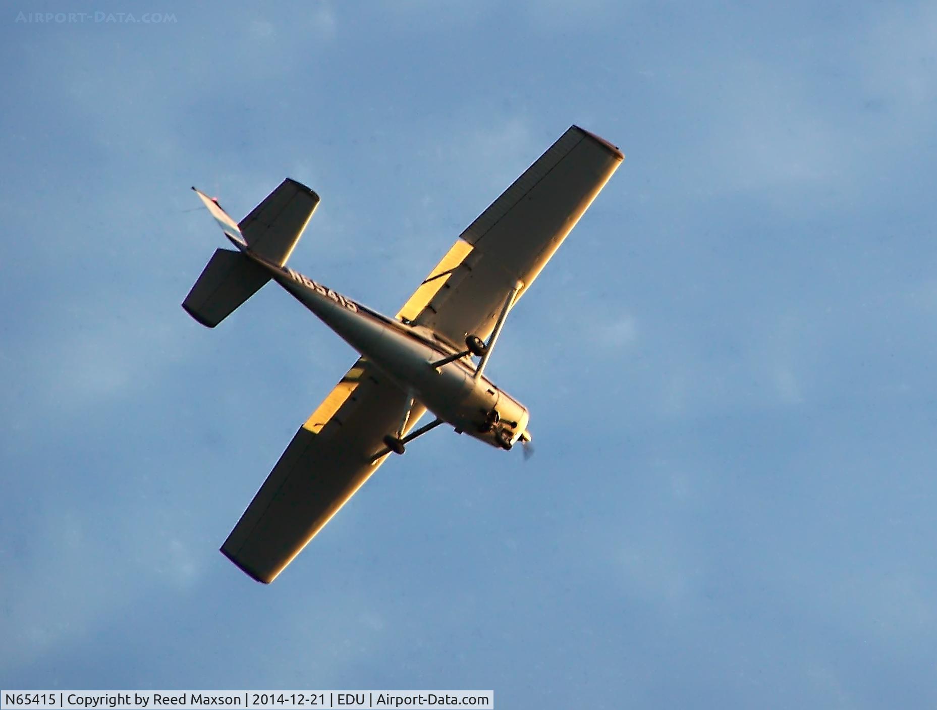 N65415, 1978 Cessna 152 C/N 15281537, On final 17 EDU