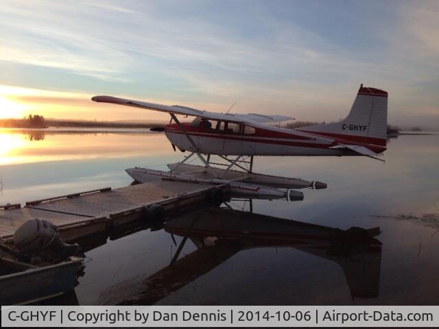 C-GHYF, 1979 Cessna A185F Skywagon 185 C/N 18503801, Early October ....Pink Lake Sask